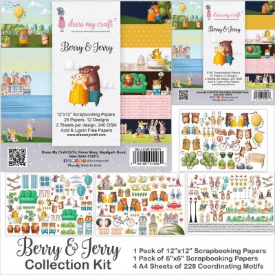 Dress My Craft Berry & Jerry Designpaiere - Collection Kit
